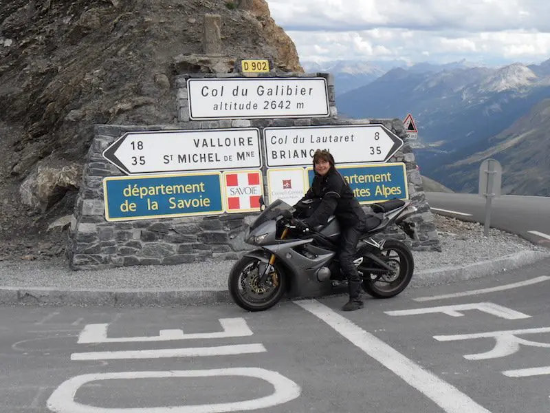 Motarde Col-du-Galibier Itinéraires Evasion -Plus hauts cols alpins à moto