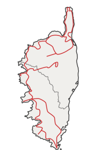 Découverte-corse-moto-carte-parcours-Itinéraires-Evasion