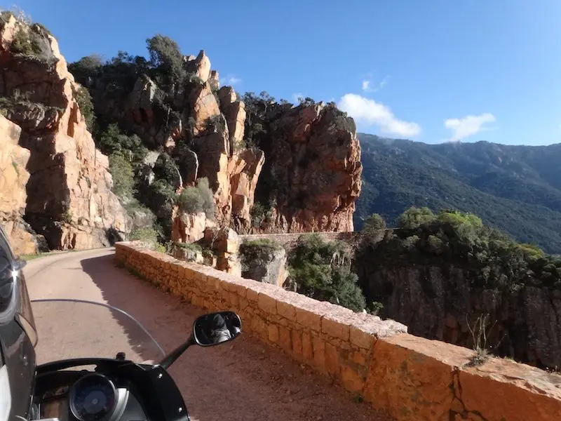 Scandola-La Corse à moto d'ouest en est-Itinéraires-Evasion