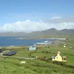 PAYSAGE-Irlande du Sud Connemara moto-MER-ITINERAIRES-EVASION
