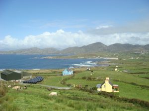PAYSAGE-Irlande du Sud Connemara moto-MER-ITINERAIRES-EVASION