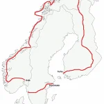 NORVÈGE ÎLES LOFOTEN, CAP NORD & MILLE LACS 2027 CARTE - ITINERAIRES EVASION